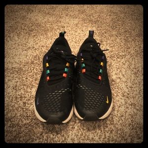 Men’s Nike airmax black/ multi color size 8.5